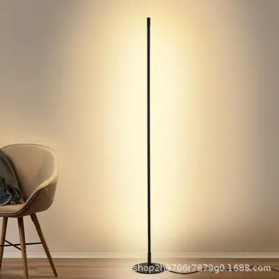 Nordic LED Floor Lamp β Minimalist Corner Light with Remote Control