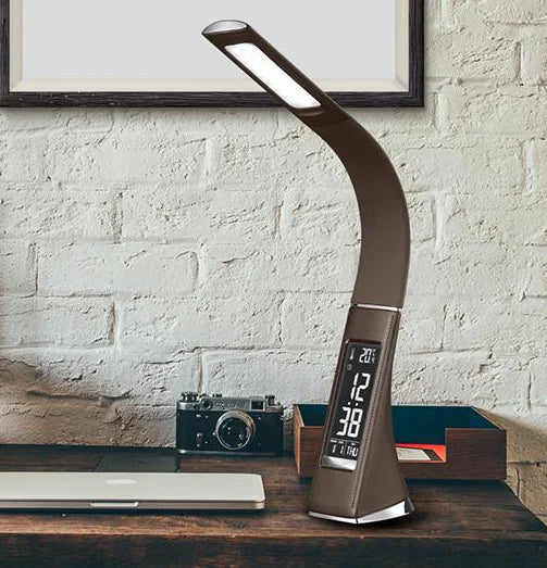 LED Desk Lamp with Smart Calendar – Elegant Light for Focus & Calm