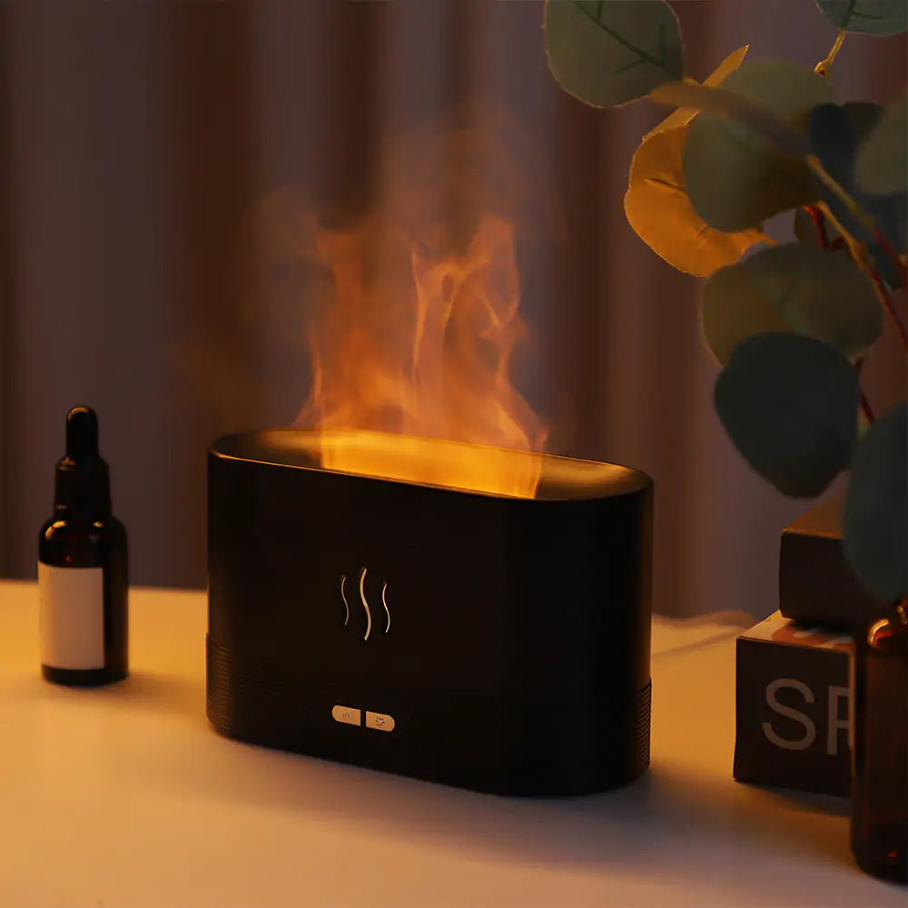 Flame Fragrance Diffuser – Visual Relaxation & Aromatherapy
