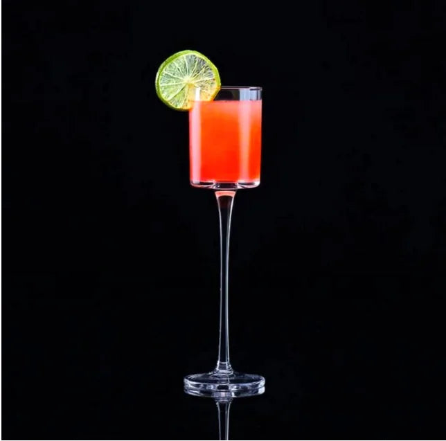 Japanese Crystal Highball Cocktail Glass – Minimal Elegance for Refined Moments