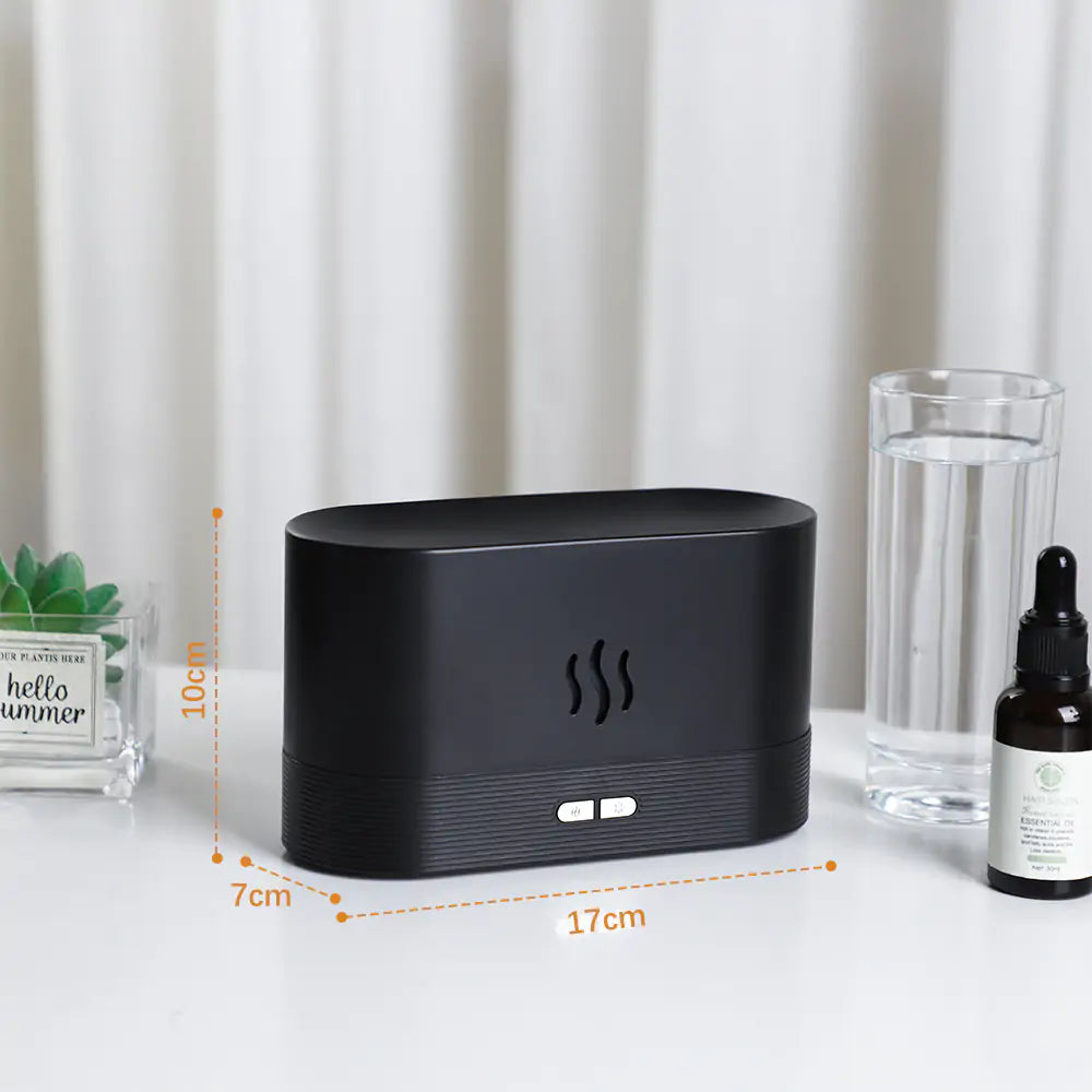 Flame Fragrance Diffuser – Visual Relaxation & Aromatherapy