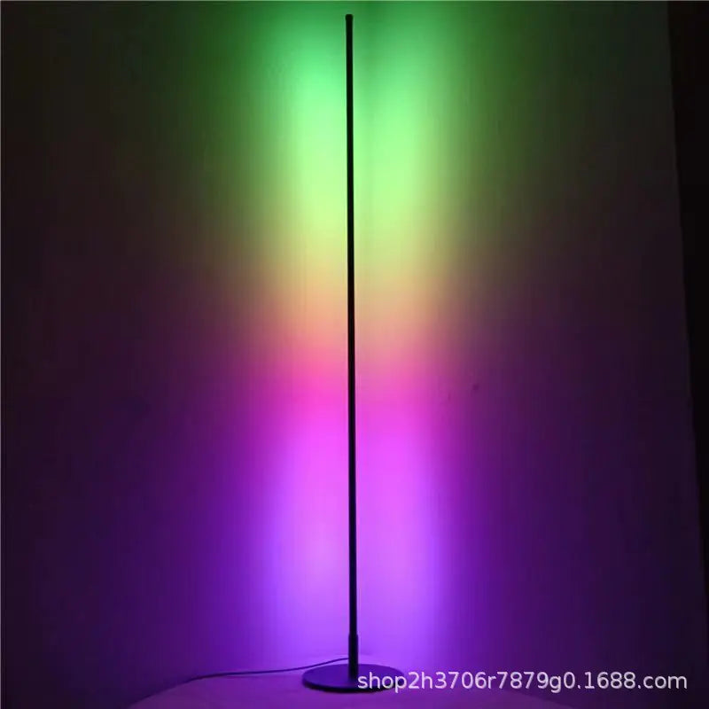 Nordic LED Floor Lamp β Minimalist Corner Light with Remote Control