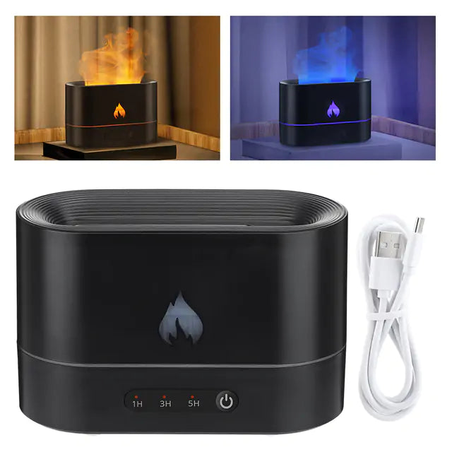 Flame Fragrance Diffuser – Visual Relaxation & Aromatherapy