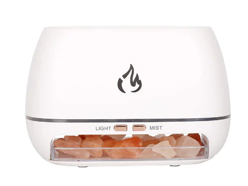 Himalayan Salt Rock Aroma Diffuser – 200 ml Ultrasonic LED | SofiSpace