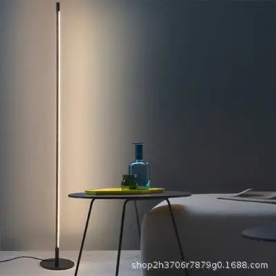 Nordic LED Floor Lamp β Minimalist Corner Light with Remote Control